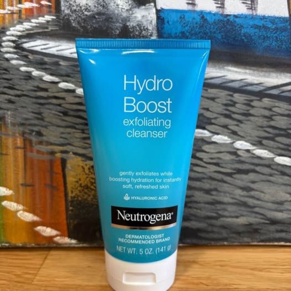 Neutrogena Hydro Boost Exfoliating Cleanser Hyaluronic Acid 5 oz New